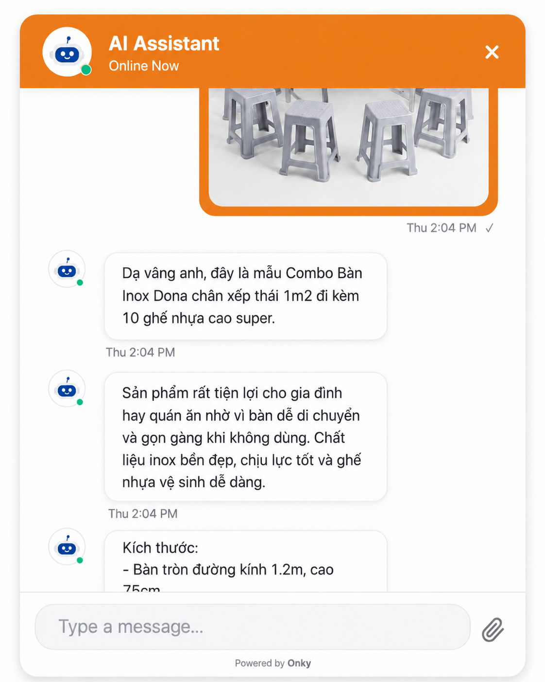 OnkyHub Chat